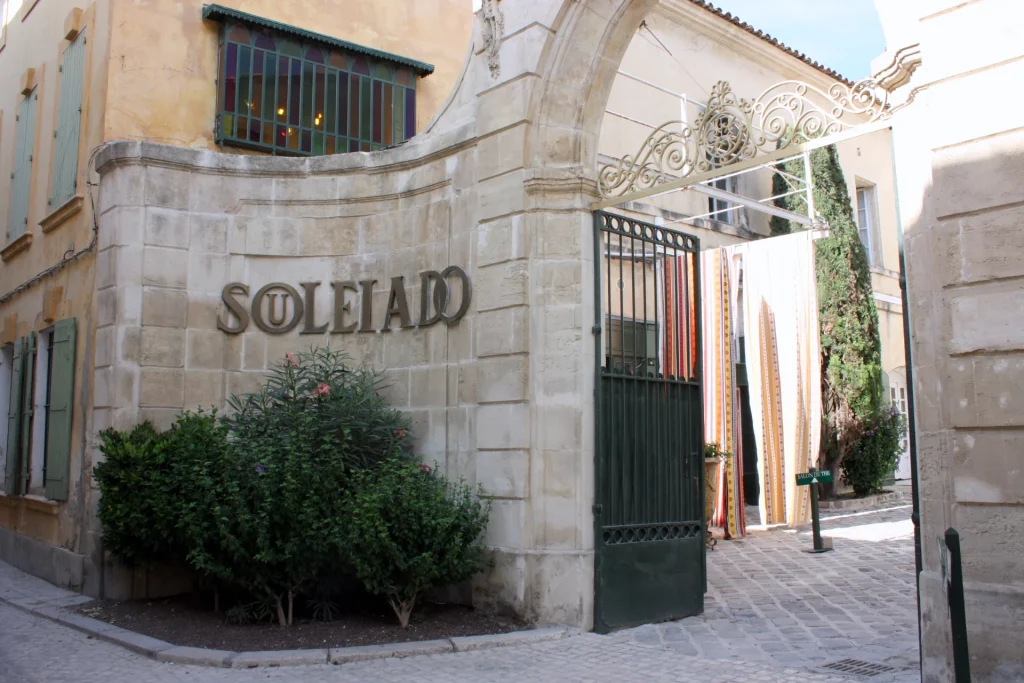 Entrance to the Souleiado Museum