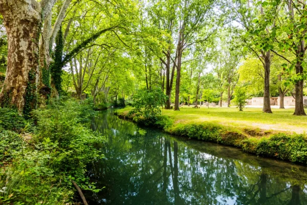 La vallée de l'Eure à Uzès