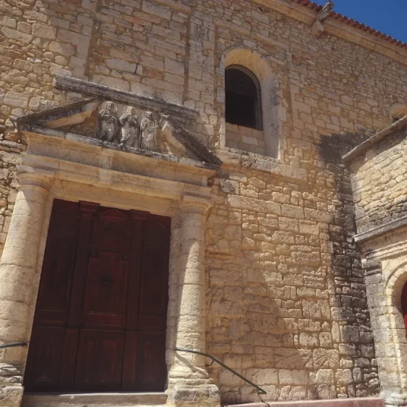 Eglise de Vallabregues en pierre