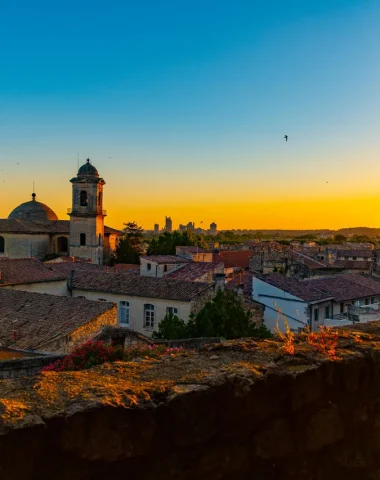 Apéro panorama à la forteresse de Beaucaire