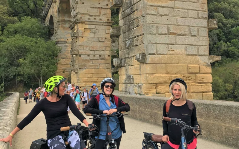 La voie Verte de Beaucaire au Pont du Gard